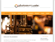 Tablet Screenshot of photomomente.net